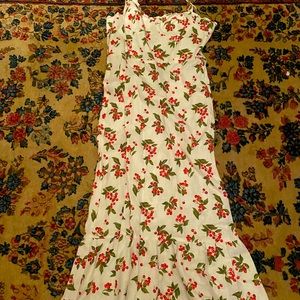 Reformation cherry/fruit print dress - new without tags